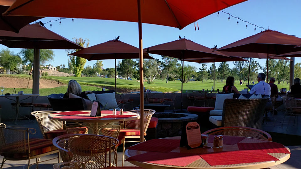 Arizona Biltmore Area Unique Eats Patio Golf Course